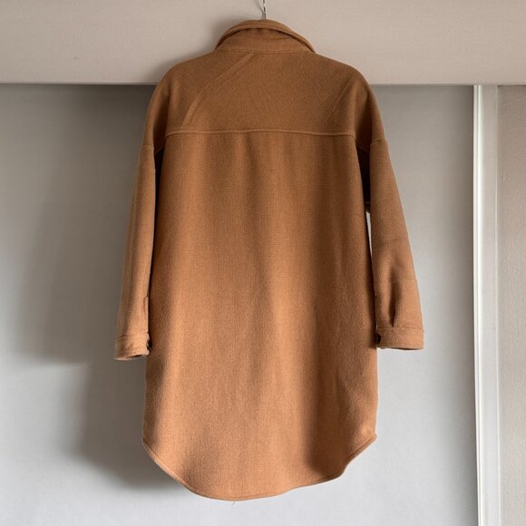 RDI Camel Button-Front Coat Jacket – Size M - Picture 5 of 7